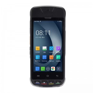 Urovo 5 Inchi I9000s Android 8.1 4G WIFI NFC terminal mahiri ya PDA ya skrini yenye Printa