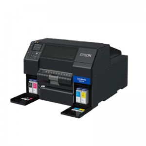 4 Inch Epson CW-C6030A Desktop Color Label Printer miaraka amin'ny Auto Cutter