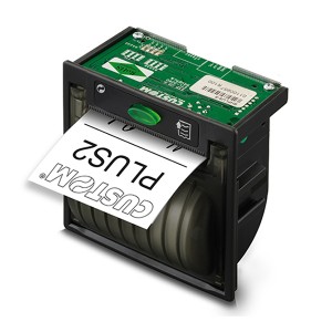 Printer me panel termik 2 inç 58 mm PLUS 2 USB RS232 TTL për përdorim industrial