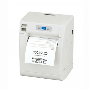 Citizen CT-S4000 4 дюймдік термиялық түбіртек жапсырма принтері