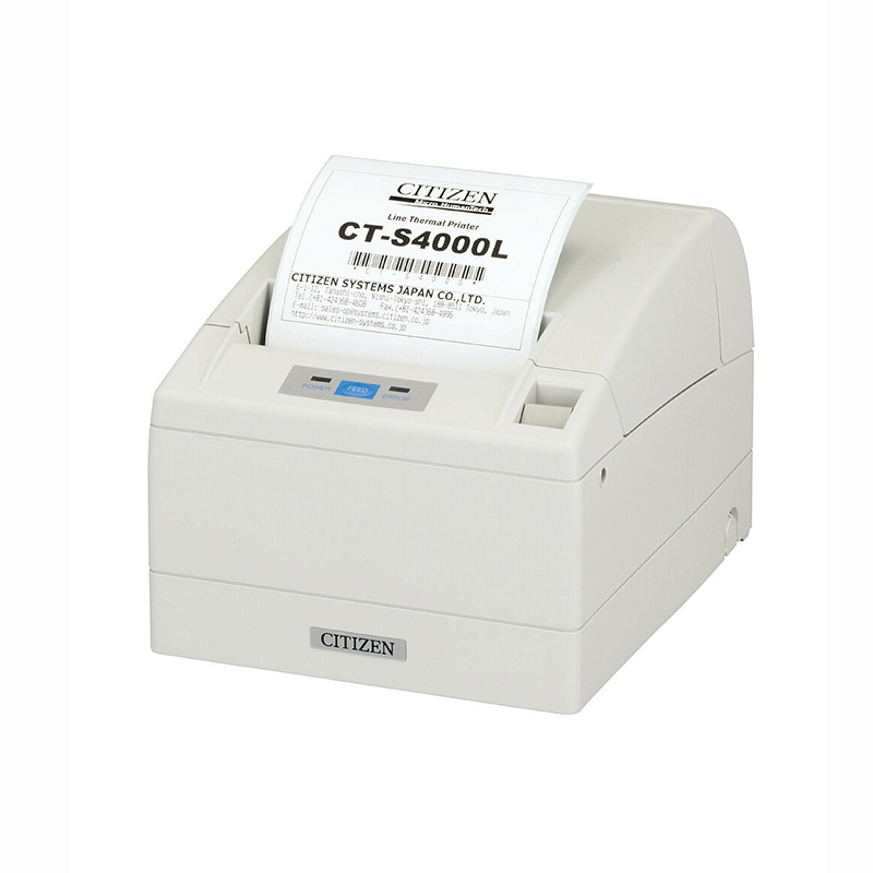Citizen CT-S4000 4 դյույմ ջերմային անդորրագրի պիտակի տպիչի հատկանշական պատկեր