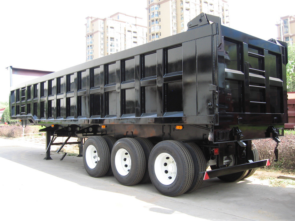Ryssland kvalitetsstandard 3-axlad tippvagn på 60 ton