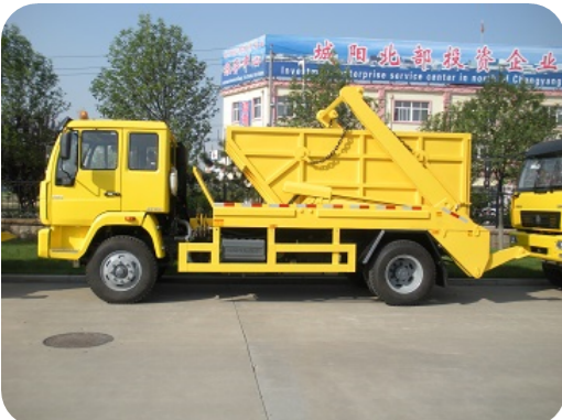 Livraison par lots du projet de camion à ordures Qingte