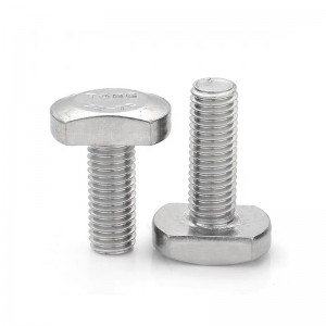 Top Suppliers Galvanized U Bolts -  Stainless Steel A2, A4  Carbon Steel Zinc Plated Black Finish T Bolts   – Qijing