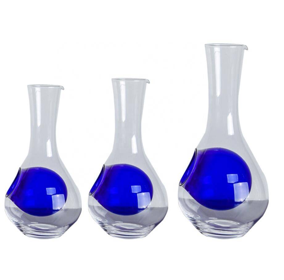 Wholesale Classic Design High Quality Wine Whiskey Vodka Liquor Accessories Crystal Glass Decanter