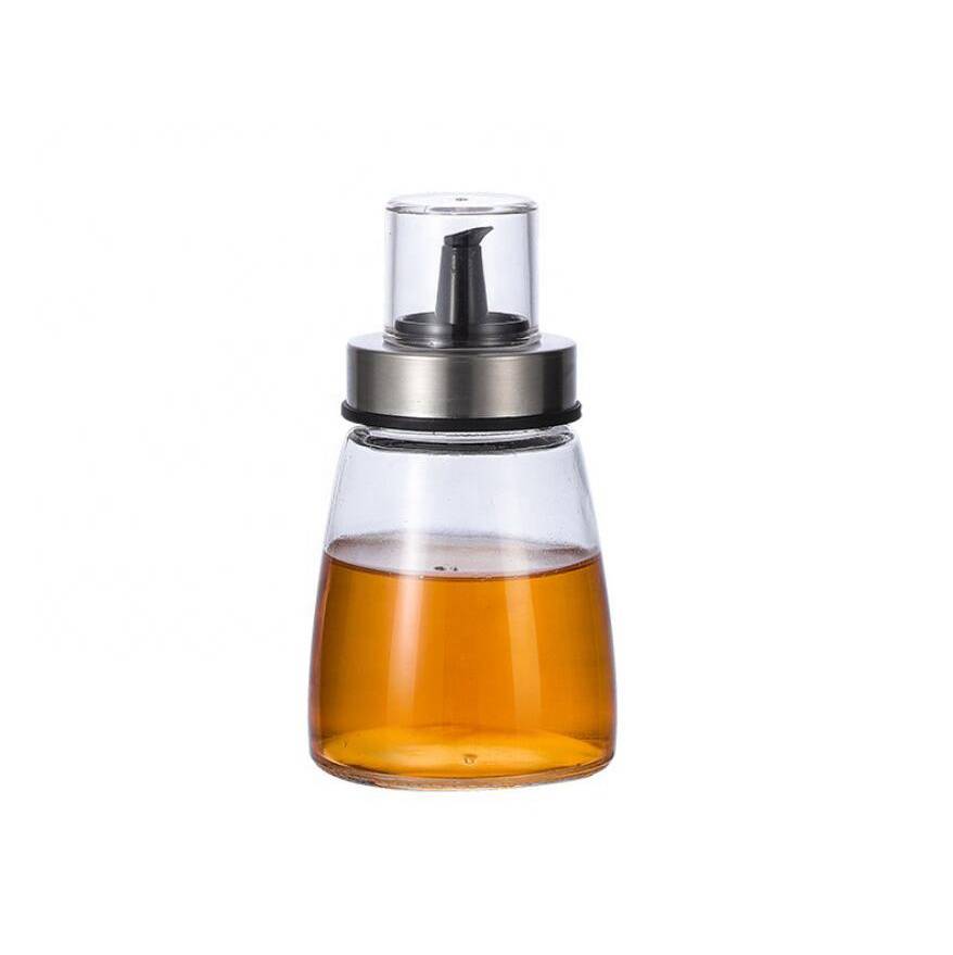 300ml glass olive oil vinegar cooking oil bottle with stopper