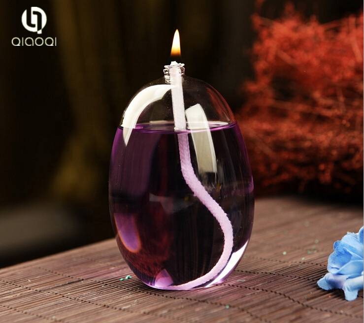 Wholesale New Design and High Quality Decorative Glass Oil Lamp