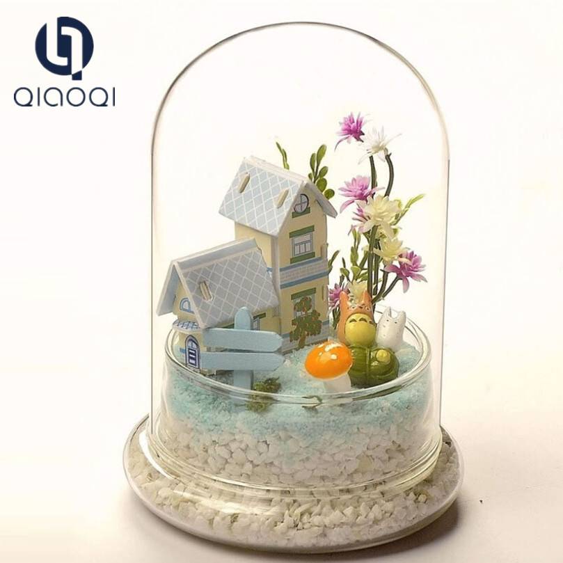 Hot Sell Most Popular small glass dome with colorful base