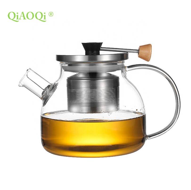 1.0L Chinese infusion tea pot with steel tie rod infuser
