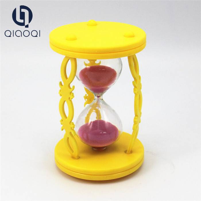 Promotional kids sand timer & hourglass for kids wash hands save time and water