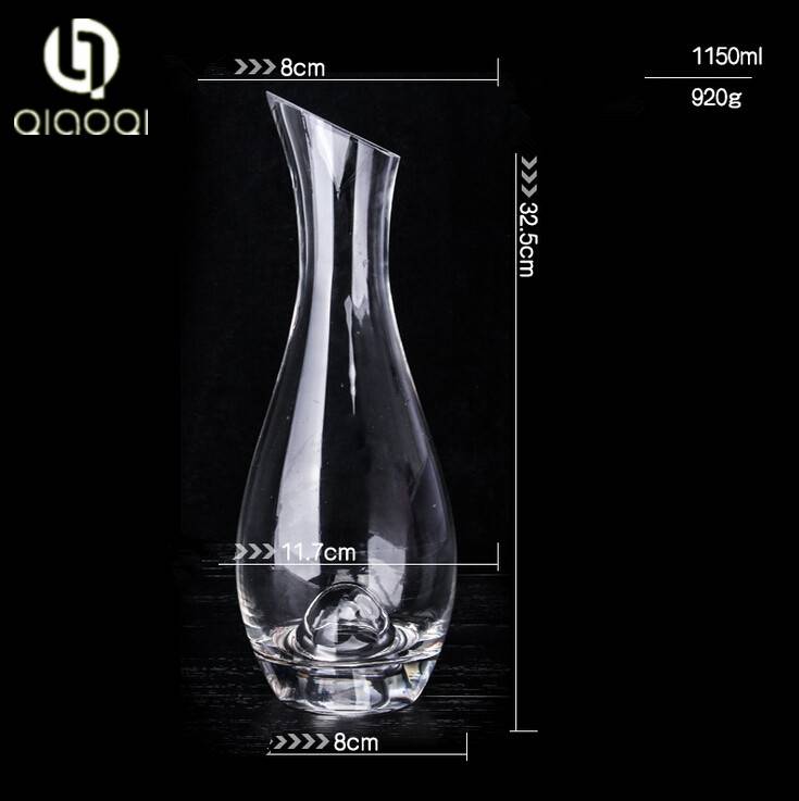 Aerating Wine Decanter with glass ball Stopper