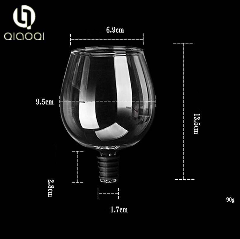 Creative glass wine cup glass decanter