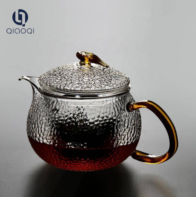 2019 Hot Sales QIAOQI 550ml glass teapot