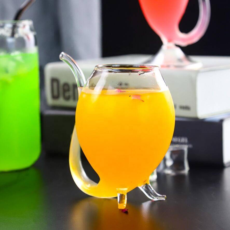 High quality glass single wall glass juice drinking glass cup