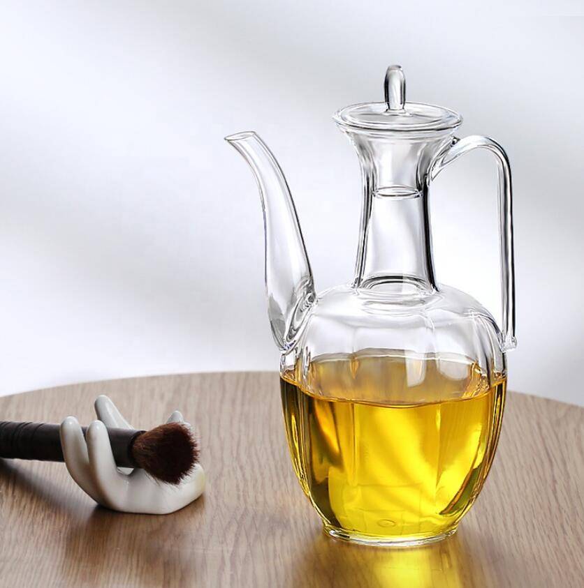Hot sales high borosilicate resistant glass tea kettle for tea