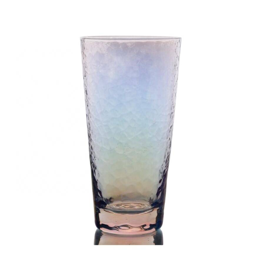 High quality 2020 new style glass cup drink water glass cup with gold rim