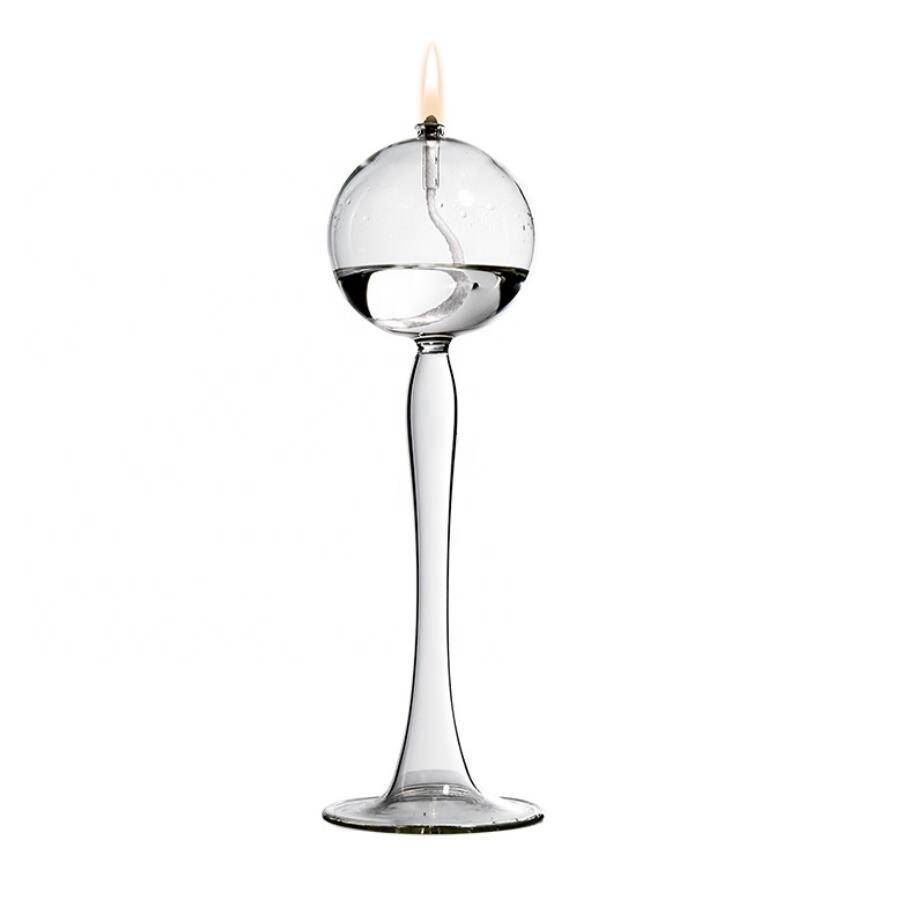 New style 2020 high borosilicste glass home candle holder set Glass Candlestick