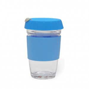 small ice coffee cup reusable custom glass keep cup glass travel cup