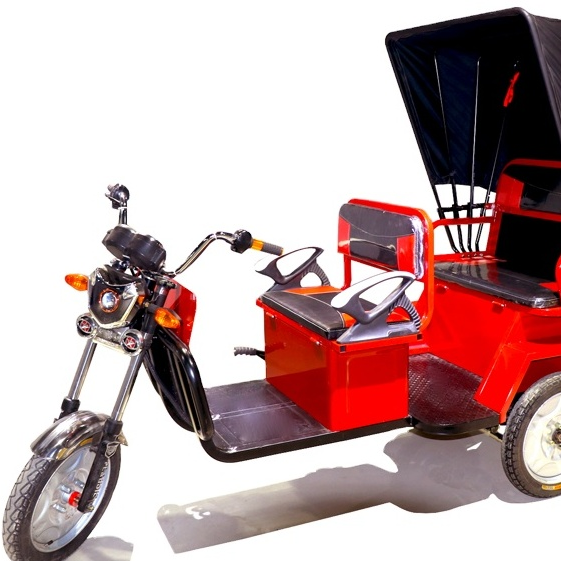 China Wholesale Three Wheeler Catalog/Pdf Factories - Europe Casual Design Auto Rickshaw Hot Selling Electric Rickshaw Low Maintenance Electric Tricycle Rickshaw For Passenger – Qiangsheng