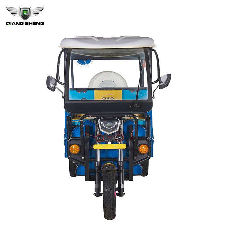 China Wholesale Electric Rickshaw Company Quotes - High Quality India Bajaj Adults Passenger Tricycle Taxi Tuk Tuk Auto Three Wheeler Rickshaw For Sale – Qiangsheng