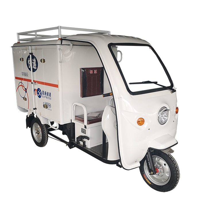 China Wholesale Auto Three Wheeler Factories - Electric three wheel motorcycles scooter battery cargo rickshaw with cabin for adults – Qiangsheng