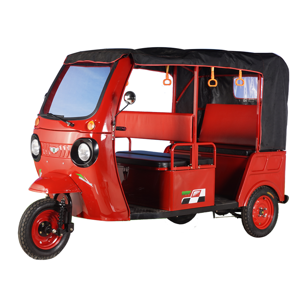 2021ECO Friendly electric auto rickshaw Fashionable three wheel Bajaj tuk tuk 48v 800w e rickshaw for sale