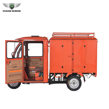 Customization all or semi-closed cabin post express delivery electric e tricycle for cargo