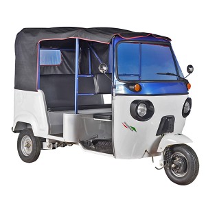 2022 Cheaper electric auto rickshaw price from factory China supply Tuk Tuk Bajaj Tvs Tricycle Mototaxi 3 Wheeler Rickshaw Passenger hot sale Moto taxi