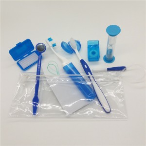 China OEM Travel Dental Floss Factory –  Orthodontic Dental Brush Care Kits Practical Durable Denatal Oral Care Kit for Orthodontic Travel Clean – Q&SKY