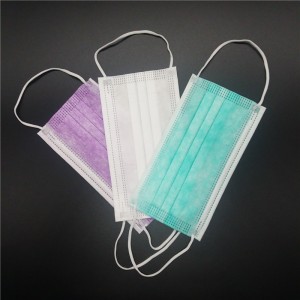 Disposable face mask 3ply Mouth Face Medical Masks for Dustproof Protective Breathing