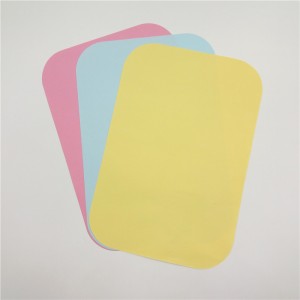 Disposable Colorful Heavy weight Dental Paper Tray Paper