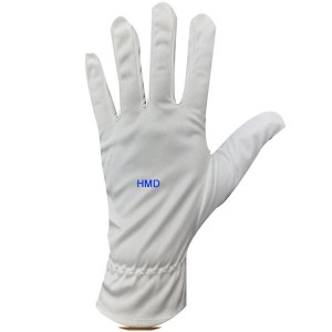 100% polyester microfiber dust free gloves