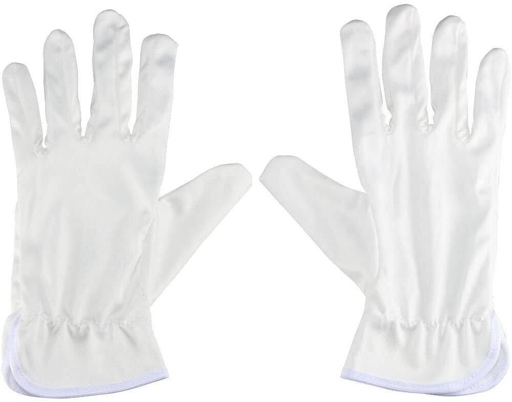 Gloves Unisex Work Hand Set Microfiber Dust-free Cloth Etiquette Gloves