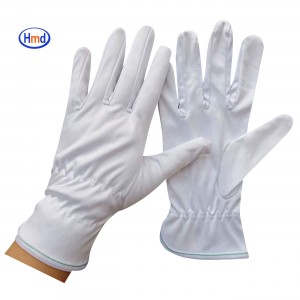 80% Polyester and 20% Nylon Microfiber Dust Free Gloves for Cleaning