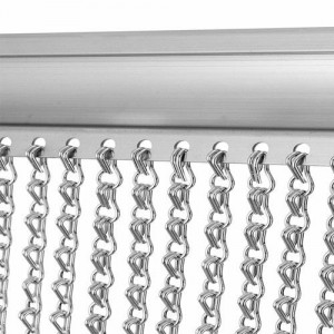 Aluminum Chain Link Curtain/Chain Fly Screen