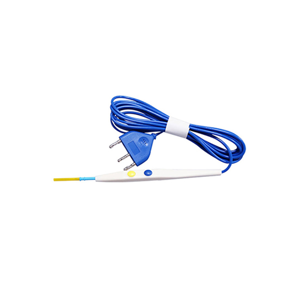 EOS Disposable Electrosurgical Diathermy Pencil ກັບແຜ່ນໃບຄ້າຍຄື electrode ຮູບພາບທີ່ໂດດເດັ່ນ