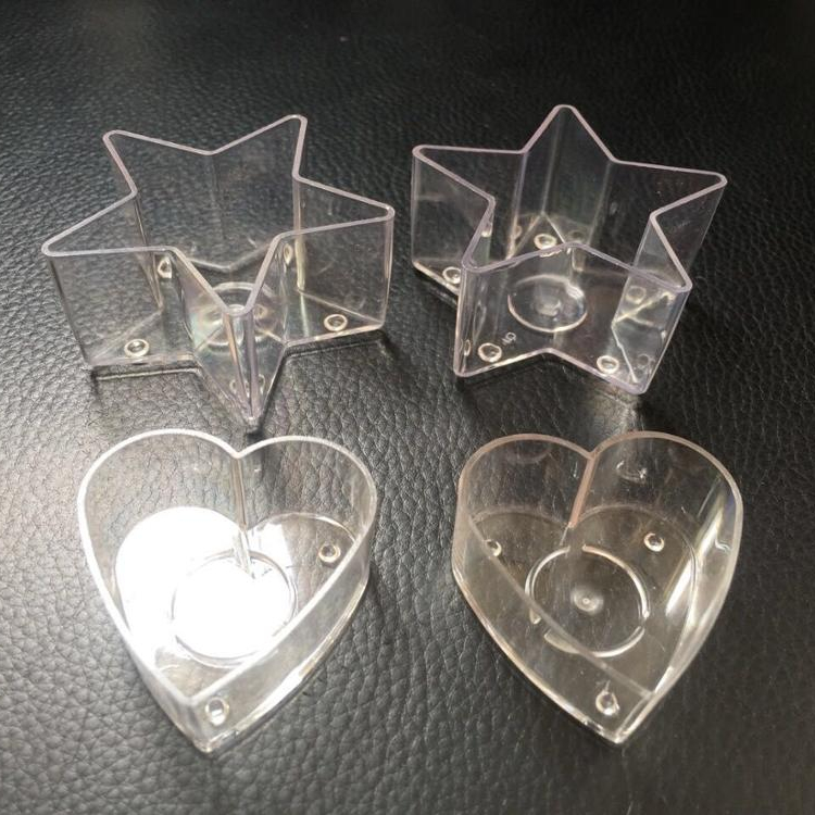 PriceList for Candles Export Tealight Candle - Square Shape Polycarbonate Tealight Plastic Clear Cups – Quanqi