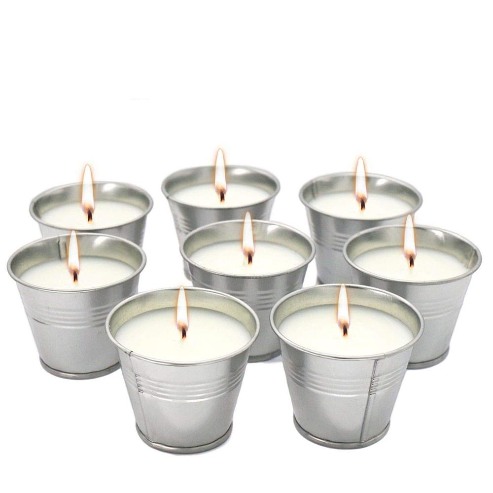 Manufacturer for Wholesale Custom Aroma Candles - Wholesale Outdoor Citronella Candles in Metal Bucket – Quanqi