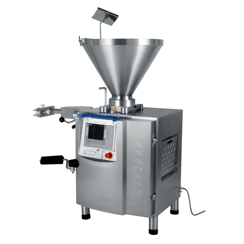 Máquina de enchimento de recheio de produto comum Aço inoxidável fornecido enchimento de salsicha a vácuo Stuffer Imagem em destaque