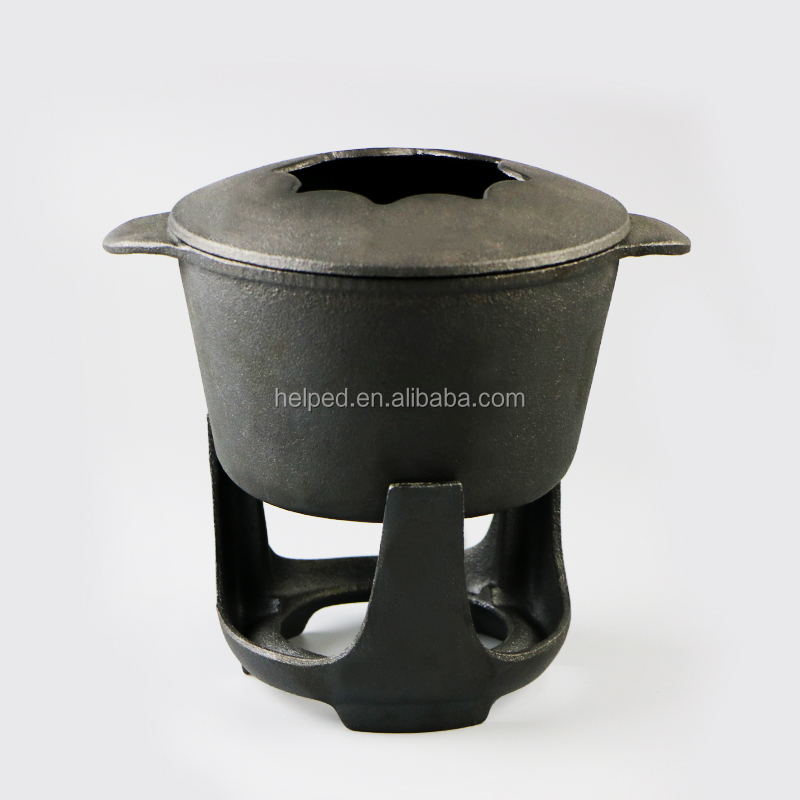 Kast Iron Cookware / Cast Iron Fondue Set