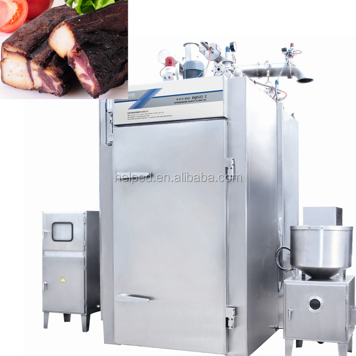 industrieller Hühnerräucherofen / Räucherofen für die Herstellung von geräuchertem Fisch, Huhn, Fleisch, Wurst, Schweinefleisch, Salami, Lebensmitteln