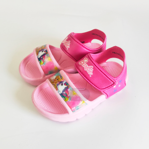 2022 Detské EVA sandále Barbie Pvc Patch Zvršky