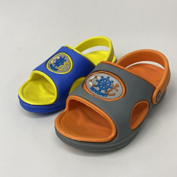 รองเท้าแตะเด็ก QL-1305-ภาพเด่นสีสันสดใส