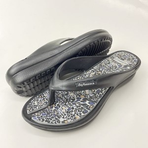 fashion lady flip flop QL-1203 high heel