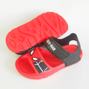 2022 Mga Bata nga EVA Sandals nga Spider-Man Rubber Upper Shoes