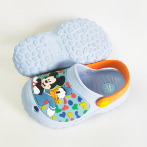 2022 Kids Boy EVA Clogs Disney Mickey Rubber נעליים עליונות