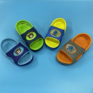 รองเท้าแตะเด็ก QL-1305-สีสันสดใส