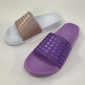 China Best Slippers Woman Company Factories - fashion lady slipper QL-1916 glossy  – Qundeli
