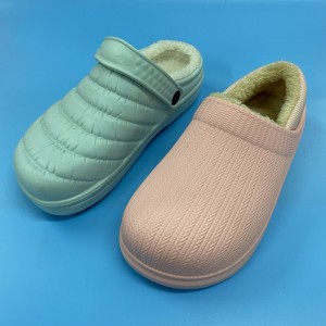 Wholesale China Garden Shoes Company Factories - Cotton Eva Shoes QL-MT Warm Fashion  – Qundeli