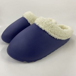 Pantoufle d'hiver en coton pour unisexe -chaussures chaudes QL-4092L